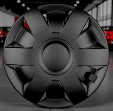 Set of 4 Black 15" Wheel trims