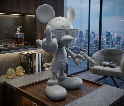 50cm mickey mouse badass gun - mouse, &
