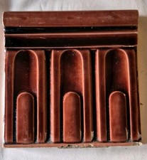 Antique art deco Skirting Tile