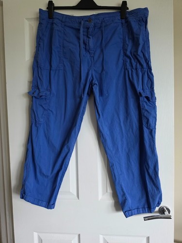 Ladies blue cargo - , style