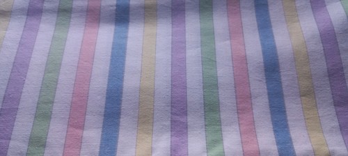 Vintage candy striped cotton - vintage,