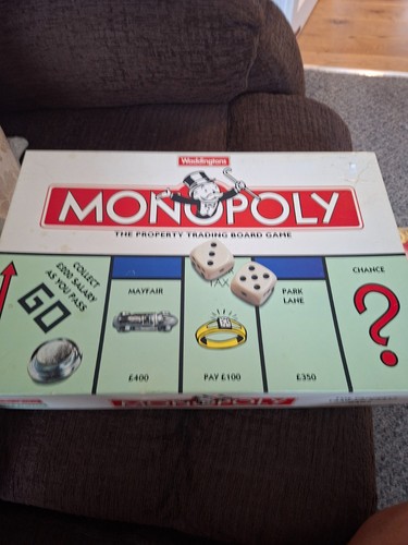 Waddingtons monopoly board - waddingtons,
