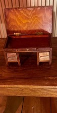 Antique Miniature Wooden Desk