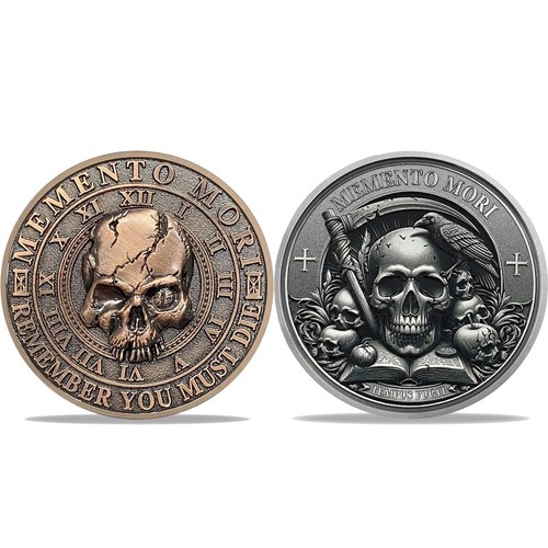 Stoic challenge coin memento - challenge,