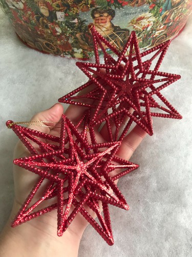 Unusual red glitter hard - 2,