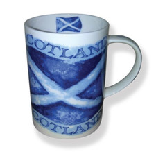 Vintage Saltire Scottish Bone