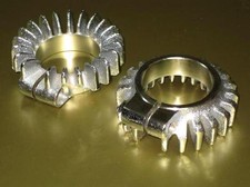 Triumph exhaust head finned