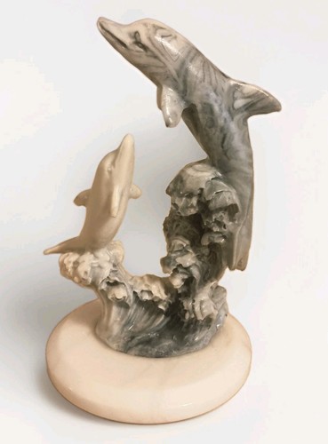 Vintage dolphin figurine - dolphin, –