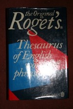 Roget's Thesaurus - Unknown