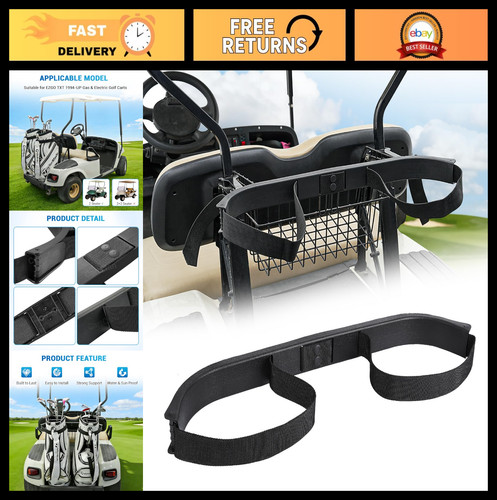 Golf cart bag holder - bag, bracket