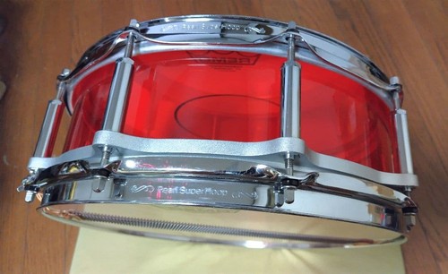 Pearl crystal beat inch - crystal, red