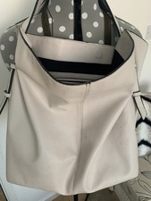 Zara Beige faux leather Bucket