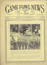 VINTAGE COLLECTIBLE Gamefowl