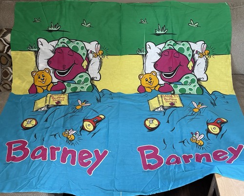 Vintage barney sleeping bag - sleeping,