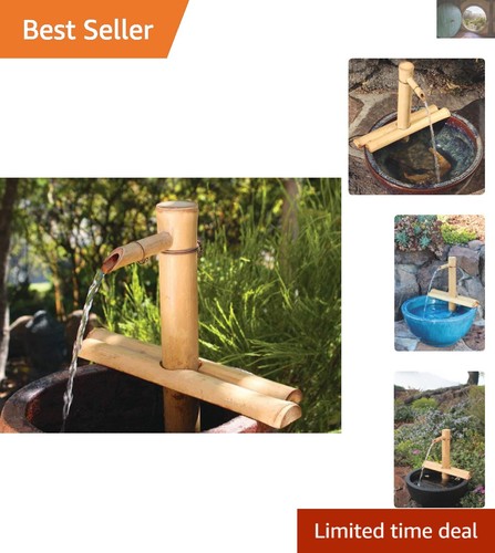 Compact bamboo zen fountain - compact,