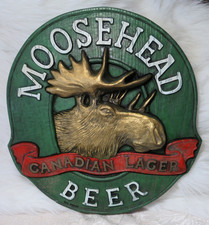 VINTAGE HARD PLASTIC MOOSEHEAD