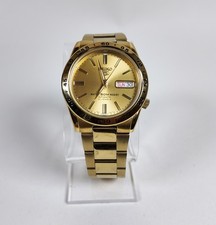 Seiko 5 Gold plated Day/Date
