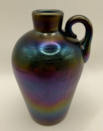 Vintage iridescent crackle - vintage,