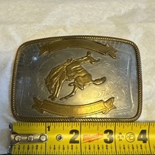 Vintage rodeo belt buckle
