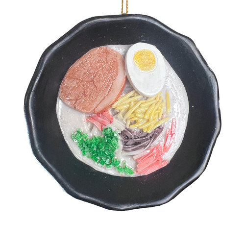 Ramen noodle soup ornament - noodle,