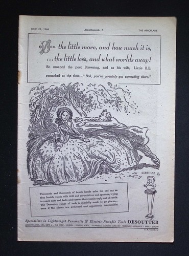 Original 1944 advert desoutter - 1944,