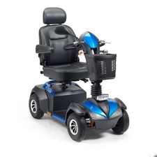 Drive Envoy Scooter - Long 30-Mile Range at 8mph - Blue