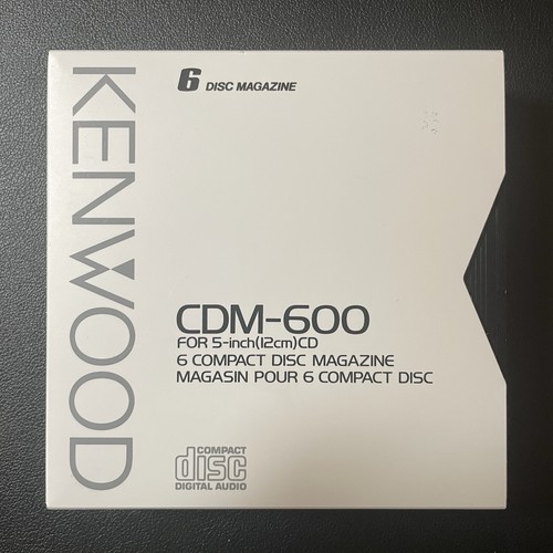 Kenwood cdm 600 - cdm-600, 6-disc