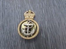 Royal Navy Petty Officer Naval Cap or Beret Badge D