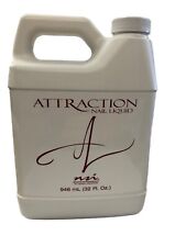NSI Attraction ACRYLIC NAIL LIQUID Monomer 30ML REFILL BOTTLE *decanted*