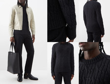 Tom Ford Crewneck Cable-Knit