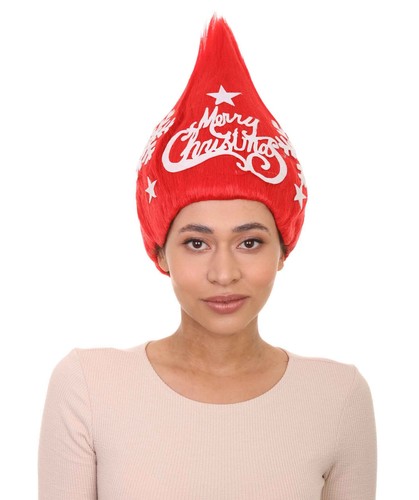 Red tree unisex wig merry - unisex,