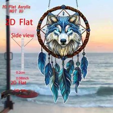 Wolf Head Dream Catcher