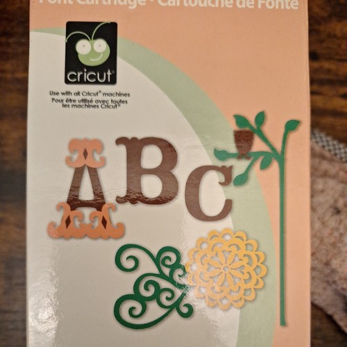 Cricut font cartridge - font,