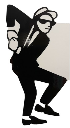Ska man tall 2tone mod - ska, 6"tall