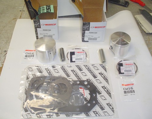 Wiseco wk1045 piston kit - wk1045,