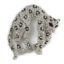 Large Stunning Black Enamel
