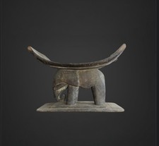 Old Ashanti Elephant Stool