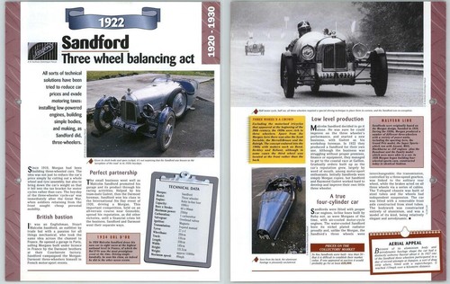 Sandford 1920 1930 a century - -, 1920/1930