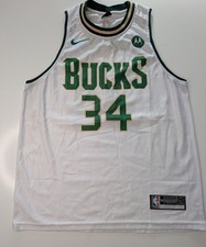 Swingman NBA Size 2XL Bucks 34 Giannis Antetokounmpo Jersey Vest