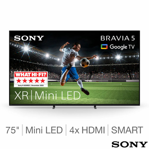 Sony k75xr55bp inch hdr - k75xr55bp, 4k