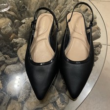 LADIES PRIMARK BLACK FLAT