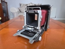 Graflex 2x3/6x9 Century Graphic (red bellows model) - medium format press camera