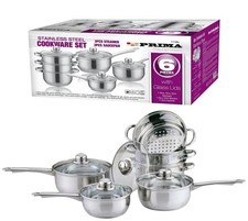 6x Steamer & Cookware Set