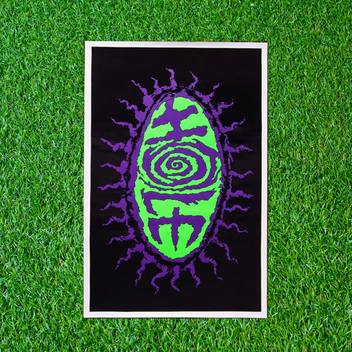 Vtg hole poster - poster, love