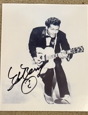 Chuck Berry Signed Autographed 8x10 Photo Legendary Rock & Roller COA