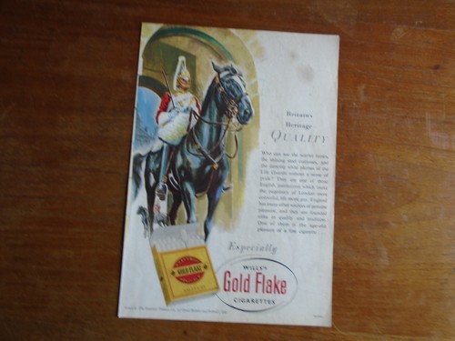 Vintage advert wills s gold - advert:, wills's