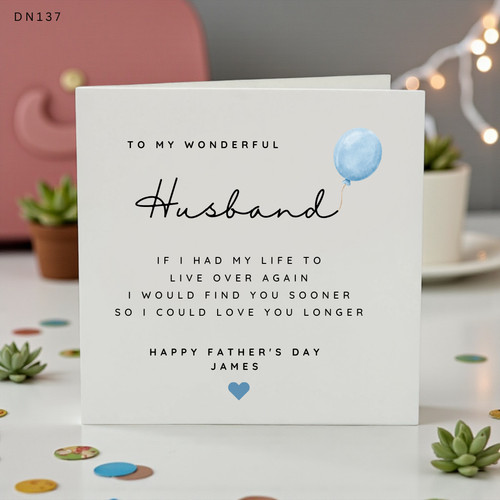 Personalised husband - personalised,
