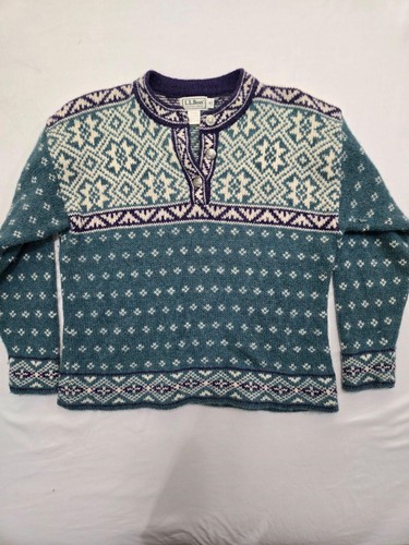 Bean sweater womens m - bean,