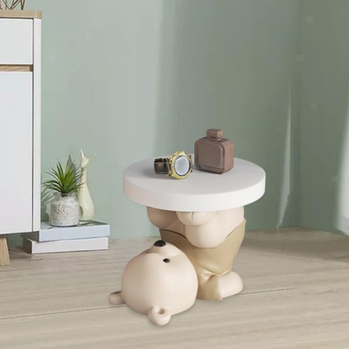 Bear statue side table coffee - table,