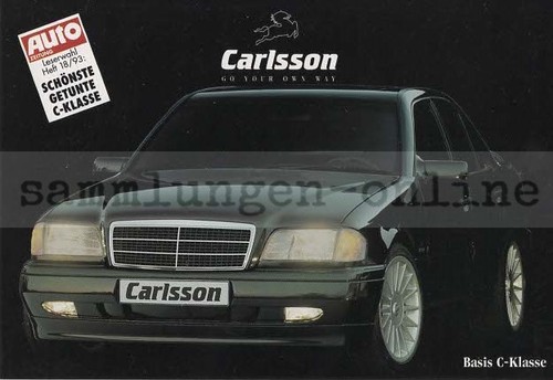 Mercedes benz class carlsson - mercedes-benz, c-class
